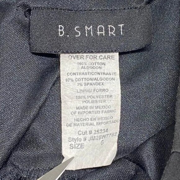 B. Smart Dress Women's Small Multi-Color Floral Cotton Summer Sundress Pockets - Picture 10 of 11